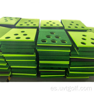 Matina de golf de pong verde pong